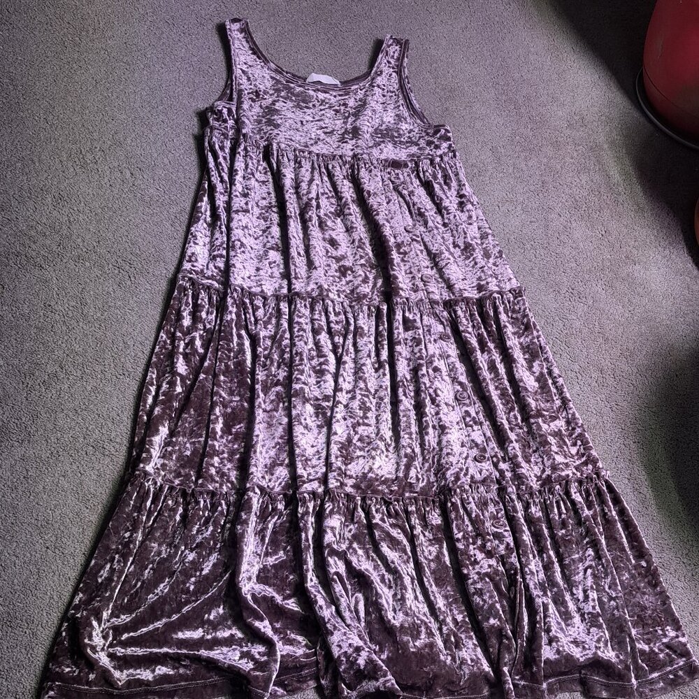 Velour Maxi Jumper